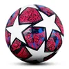 Ballon de football professionnel taille officielle 5 trois couches résistant à l'usure durable en cuir PU souple sans couture équipe match groupe entraînement jeu jouer 240127
