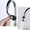 Accessori per rubinetti da cucina Forniture 2 modalità Gorgogliatore ruotabile a 360 gradi Ugello per rubinetto ad alta pressione Gadget da bagno per risparmio idrico