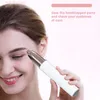 2 IN 1 Rechargeable Electric Eyebrow Trimmer Epilator Female Body Lipstick Shape Hair Removal Mini Painless Razor Shaver 240131