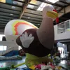 Großhandel Outdoor-Aktivitäten Riesiger Werbe-aufblasbarer Truthahn 6 m 8 m Cartoon-Tier-Maskottchen-Huhn-Modell Blow Up Truthahn zum Erntedankfest