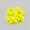 30pcs Fly Fishing Foam Float Tube Strike Indicadores EVA Oval Bobbers Flutuante Drop Drop Pompano Rig Bottom Rigs Barco Pesca 240131