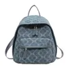 Summer New Mini Backpack Jacquard Colored Zipper Book Women's Bag Handbag 2024 78% Off Store wholesale