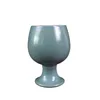 Decorative Figurines China Old Porcelain Blue Glazed Goblet