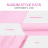 Berets Turbins Ladies Islamic Ramadan Châle Hijab Couverture complète Arabe Long Wrap Scharpes Inner Muslim Cap Miss Bonnet