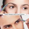 Sdatter 1Pcs Eyebrows Tweezers Trimmer Beard Eye Brow Hair Removal Plucker Eyelash Clip Forceps Tweezer Face Makeup Women Eyebro 240124