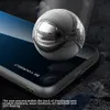 Caseist Luxury Gradient 9H 강화 유리 전화 케이스 하이브리드 컬러 글로시 백 모바일 커버 iPhone 용 소프트 테두리 쉘 15 14 13 12 11 Pro Max XS XR 8 7 6 Plus Samsung