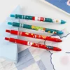 Stylo à Gel rétractable de dessin animé, pièces d'écriture amusante de noël pour étudiants, récompense de classe, friandises de fête