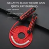 Boxing Jump Rope Crossfit Heavy Skipping Foam Grip Handles for Fitness Workouts Endurance Strength Training 240127