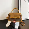 New Contrasting Women's Handbag with Versatile Texture, One Shoulder Crossbody Bag, Printed Small Bag 2024 78% Off Store wholesale