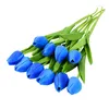 Decorative Flowers 5PCS 10PCS Tulip Artificial Flower Real Touch Bouquet PE Fake For Wedding Decoration Home Garden Decor