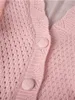 Women's Knits Alien Kitty 2024 Summer Knitted Women Cardigans Shirts Sweaters Puff Sleeve Sweet Casual Elegant Stylish Slim OL