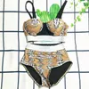 Bikini Brewfewfand Design Neuer Damen-Badeanzug Hochwertige Mode Europa und die Vereinigten Staaten Hot Print V Sexy Beach Vsdvvsf Fgwegf