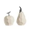 Nordic Ceramic Pear Decoration Home salon Nowoczesna dekoracja szafki ścienne Dekoracja Dekoracja Kreatywny prezent urodzinowy 240125