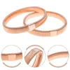 Bedelarmbanden 2 stuks herenarmband Herenarmband Mouw jarretels voor bovenste shirts Ring Europese modehouder Legering Bangle Man polsband