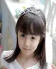 Baby Girls Princess Hairband Party Bridal Crown Opaska na głowę kryształowy diament Tiara Hair Hoop Bands Akcesoria3276725