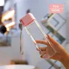 Bottiglie d'acqua Bottiglia di succo di plastica Trasparente Contenitore per cereali grossolani Contenitore per bevande Frutta a strati per animali domestici