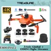 Drones L800 Pro 2 Drone 4K Professional Camera 3-Axis Gimbal GPS 5G WIFI FPV Dron Obstacle Avoidance RC Quadcopter Adult Toys YQ240211
