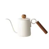 Чайник с лебединой шеей, кофейный гусиный клюв, чайник из нержавеющей стали, аксессуары для кафе, инструменты для бариста, кофейная посуда, чайная посуда, чайник 240122