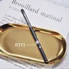 Pincéis de maquiagem R111 Professional Make Up Brush Corretivo Resiliente Fibra Sintética Ferramentas Cosméticas Punho Preto