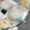 Relógio masculino Desinger relógios de alta qualidade feminino 36mm banda de cinta diamante Luxury Mechanical Watch 904L Aço inoxidável Sapphire à prova d'água com caixa
