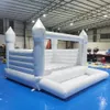 4x4m (13.2x13.2ft) wholesale PVC Jumper Kids Inflatable White Bounce House With Ball Pit Pool Wedding Bouncy Castle Toddler Bouncer For Children Play Center