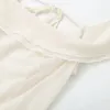 Taop Za Vroeg voorjaarsproduct Modieuze en stijlvolle damesslanke pasvorm met één lijn en halsband van chiffon 240127