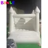 wholesale Custom bouncy castle inflatable wedding bouncer white bounce house 4.5x4.5m (15x15ft) With blower party rentals for kids adults