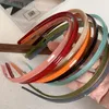 Hair Clips French Fine Edge Acetic Acid Headband Simple Jelly Coloful Non-Slip Band Tooth Steel Wire Accessories