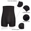 Contrôle du ventre pour hommes Shapewear Shorts taille haute minceur Anti-bouclage sous-vêtements corps Shaper culotte sans couture Boxer bref Corset 240126