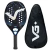 Pro raquete de tênis de praia full12kkevlar carbono eva macio com capa bolsa tenis raquete 240122