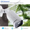 Tuya 5MP Wi -Fi IP Kamera bezpieczeństwa Outdorek Nocna Nocka Nocna CCTV Surveillance Smart Life Home Audio Wireless 240126