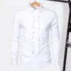 Camisas de vestido masculinas homens slim fit camisa desempenho retro medieval estilo real com plissado patchwork lapela para