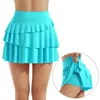 Röcke Verstecken Frauen Sport Tennis Golf Rock Fitness Shorts Hohe Taille Athletisch Laufen Kurze Schnell Trocknend Skort Tasche