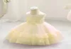 Baby für Mädchen Kleid hochwertige Prinzessin Hochzeit Blumenmädchen PAINE PUFFY GAUZE BOW Kuchen Kleider Bogen Geburtstag Abend Party Pala768103