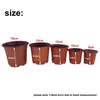 20pcs50pcs garden planter Nursery Plant grow pots cup Flower Plastic Pot Gardening tools Home seed Box Grow Pots wholesale 240122