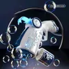 Automatic Bubble Gun Shooter Soap Making Machine Children Electric Generator Bath Toys for Kids Outdoor Party Game 240202