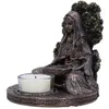 12,5 cm Wysoka mitologia skandynawska celtycka bogini statua Dekor Decor Herbata Świec Arom Candle Ornament Dekoracja domu 240130