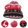 Bérets Bonnet en laine tricoté chapeau chaud femmes bonnet chapeaux fil Miss cadeaux de noël hommes