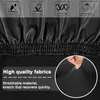 Chair Covers 2 Type Waterproof Fabric Cover Stretch Dining 1/2/4/6 Pcs Seat Case For Kitchen Home El