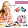 Instant Print-camera voor kinderen met thermische printer Digitale Po-camera voor kinderen Speelgoedkindercamera Video Verjaardagscadeau voor jongen 240123