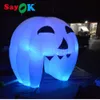 hurtowy -niewidoczny namiot Halloween z LED LED Light Pumpkin Tent Party pokazuje festiwale Dekorację 5m