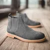 Maden Men's Luxury Brand Designer Original Leather Chelsea Boots Fashion British Style Ankle Boots Winter 240126