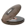 T CD611 Portable CD Player LCD Monitor Anti-Jumping Anti-Vibration Car Audio Walnut Wood Player 240119