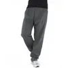 Herrbyxor avslappnad lös ungdom rak varm trend tracksuit sport jogger last baggy ropa hombre