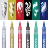 1Set Nail Art Drawing Pen Graffiti Nail Acrylic Pen Waterproof Painting Liner DIY 3D Abstract Line Nail Art Beauty Tool Manicure 240129