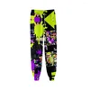 Pantalons pour hommes Splatoon 3 Pantalons Boy Girls 3D Jogger Pant Femmes Streetwear Long Sweatpant Jeu