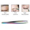 Sdatter 1Pcs Eyebrows Tweezers Trimmer Beard Eye Brow Hair Removal Plucker Eyelash Clip Forceps Tweezer Face Makeup Women Eyebro 240124