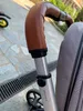 Copertura della maniglia del passeggino per Cybex balios s lux 28 cm di lunghezza Custodia protettiva in pelle Pu Sedie a rotelle Passeggini Accessori 240129