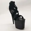 Sandały Laijianjinxia 20 cm/8 cali Pu Upper Fashion Sexy Exotic High Heel Platforma Kobiety Buty taneczne E121