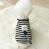 Cão vestuário versão coreana de cereja filhote de cachorro suspensórios respirável pet colete verão frutas roupas teddy legal camisa aberta moda